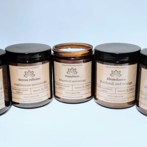Natural soy candle