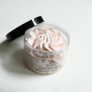 Whipped sugar scrub soap
